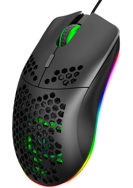 Hxsj J900 USB Kablolu Rgb Dpi Oyuncu Mouse Gaming MOUSE-(1903) modelleri