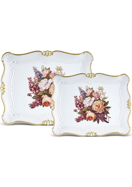 Gri Melamin Dikdörtgen Tepsi, 33/42 Cm, Şık ve Dayanıklı Tasarım indirimleri