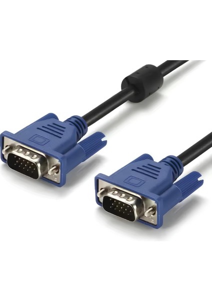 VGA Görüntü Kablosu 1.5 Metre | 15 Pin, Yüksek Uyumluluk, Dayanıklı Tasarım 🖥️🔌