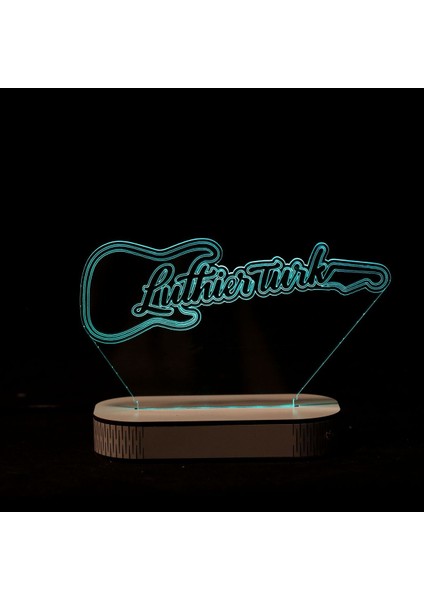 3D Masa Lambası, Kişiselleştirilebilir ve Şık Tasarım, Modern Dekor Için Ideal