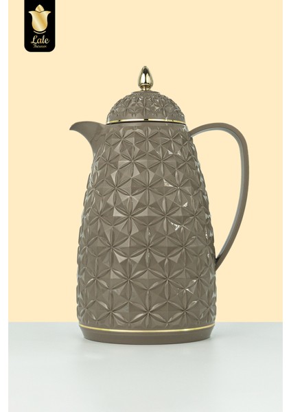 Lale Termos 9034 SATURN 1 Lt Soğuk Sıcak Su Ve Çay Termosu