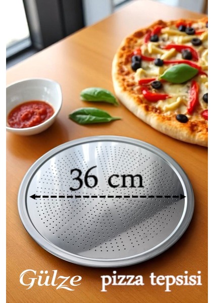 Paslanmaz Çelik Pizza ve Pide Tepsileri, 28-36 Cm, Pişirme ve Sunum Için Set fırsatları
