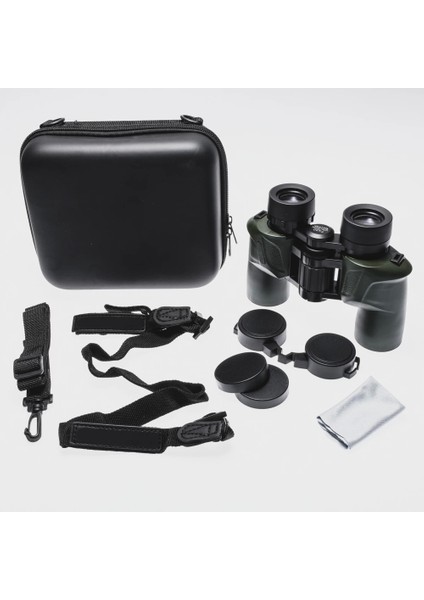 7X30 Profesyonel El Dürbünü 1000M/137M Yeşil