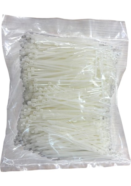 Kablo Bağı Cırt Kelepçe 2.5X100 mm Beyaz 1000 Adet Fiyatıdır fiyatları