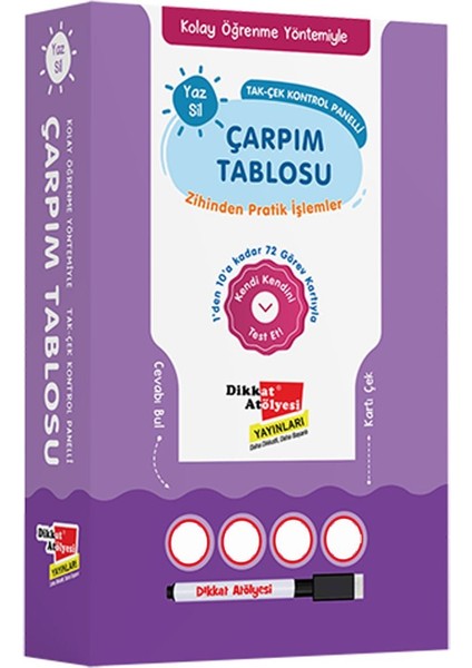 Kolay Öğrenme Yöntemiyle Çarpım Tablosu