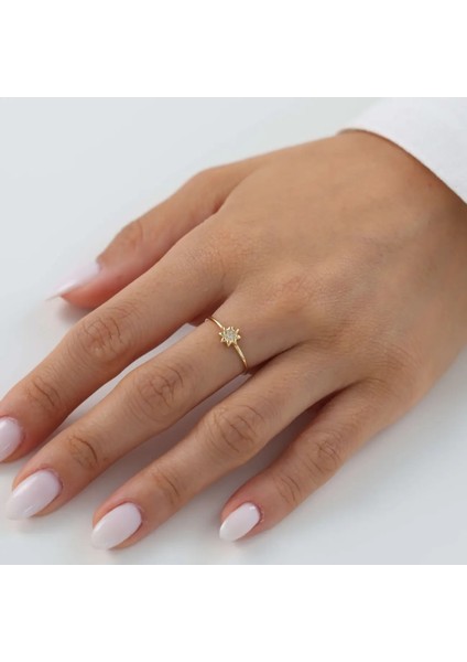 Nisera Güneş Minimal Altın Yüzük fiyatları