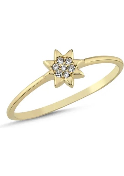 Nisera Güneş Minimal Altın Yüzük modelleri