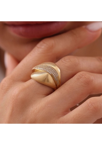 Nisera Aviva Altın Yüzük fırsatları