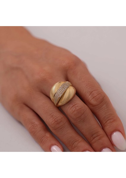 Nisera Aviva Altın Yüzük indirimleri