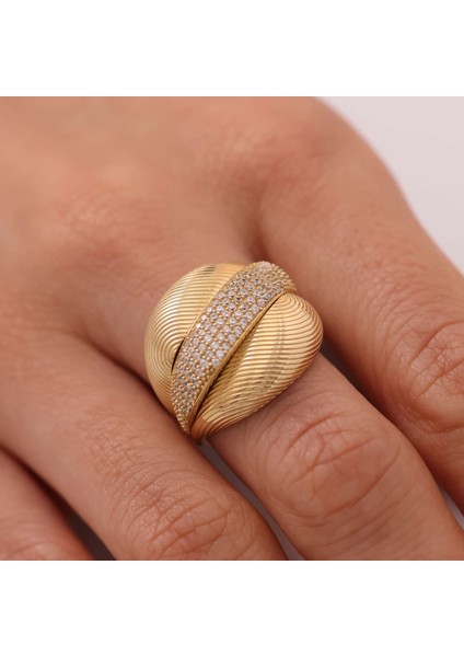 Nisera Aviva Altın Yüzük