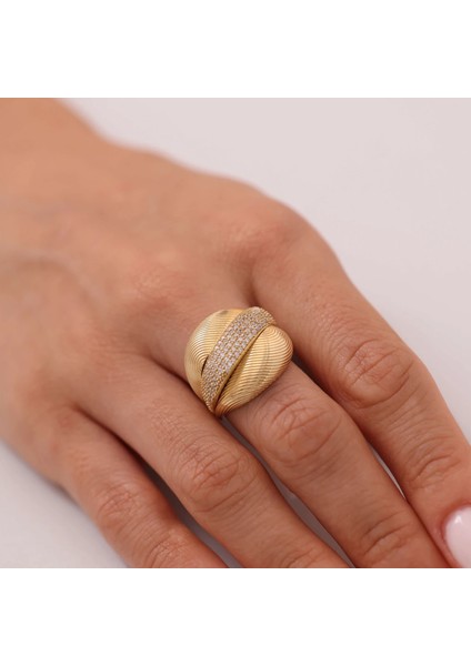 Nisera Aviva Altın Yüzük