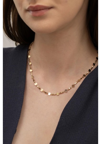 Pullu Dorika Altın Zincir