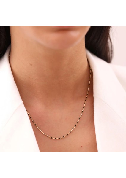 Siyah Mine Altın Zincir indirimleri