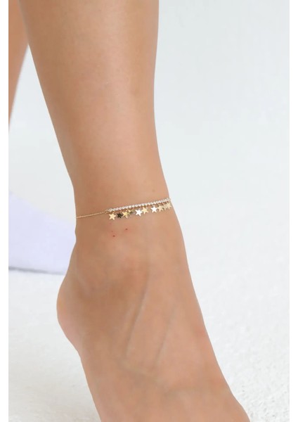 Yıldızlı Minimal Altın Halhal modelleri