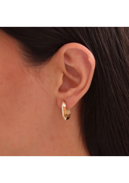 Nisera Elegance Altın Küpe modelleri