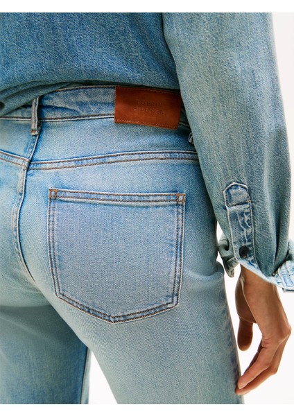 Th WW0WW45682 Dnm Lex Bootcut Rw Kadın Pantolon modelleri