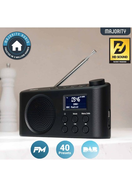 Orwell Saat Radyo Bluetooth Hoparlör