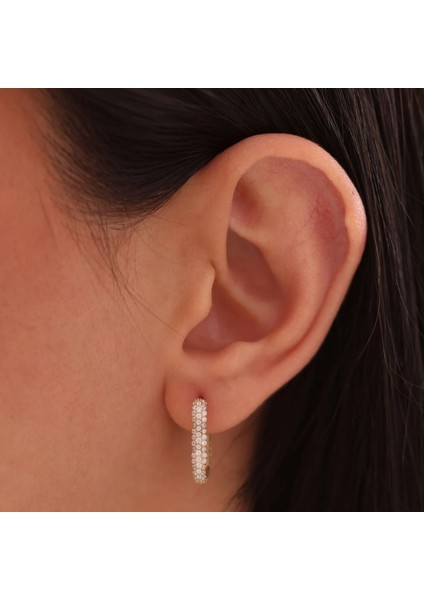 Kare Taşlı Altın Küpe fiyatları