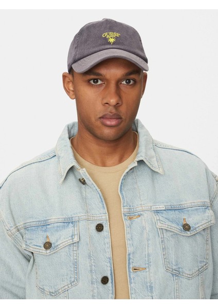 Palm Logo Baseball Hat Erkek Lacivert Şapka F5GZ00WO07T-G7V2 modelleri