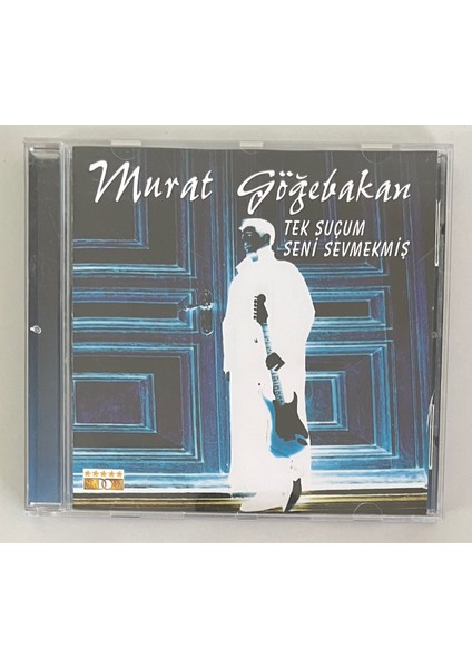 Murat Göğebakan Tek Suçum Seni Sevmekmiş CD (Orijinal 1990 Dönem Baskı Cd)