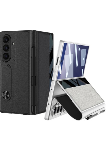 Samsung Galaxy Z Fold 7 Kılıf Fest Kalem Bölmeli Kapaklı Pc Sert Kapak modelleri