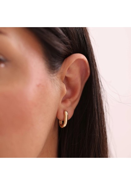 Nisera Celeste Altın Küpe