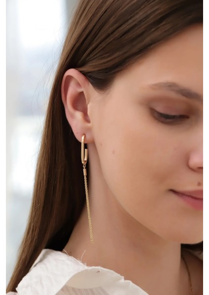 Sallantılı Italyan Altın Küpe fiyatları