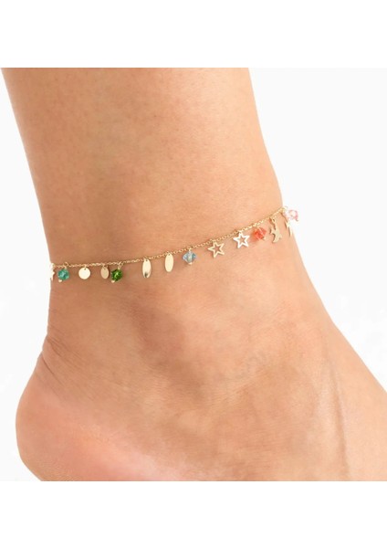 Renkli Altın Halhal fiyatları