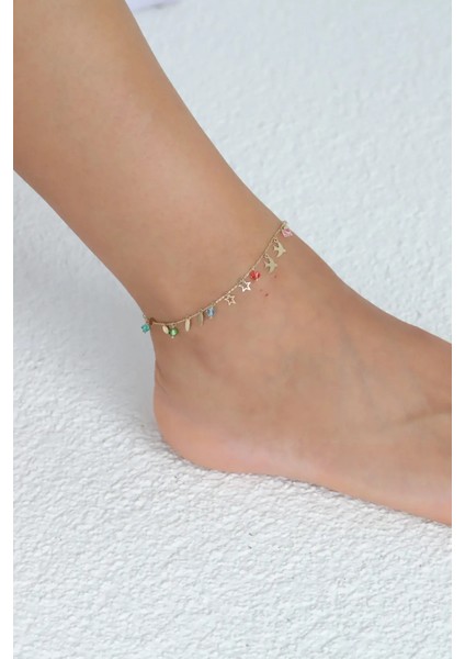 Renkli Altın Halhal indirimleri