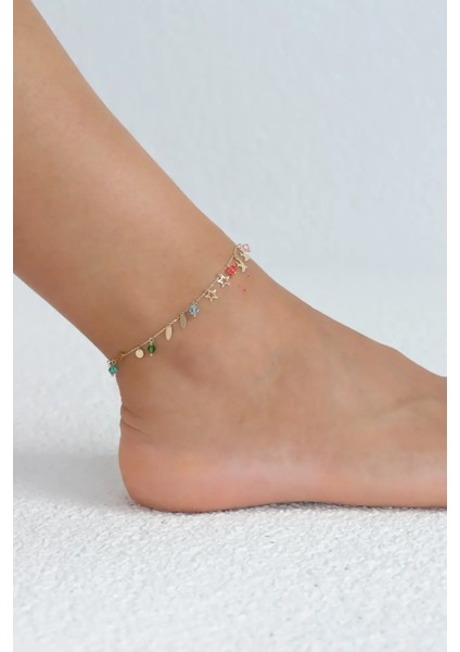 Renkli Altın Halhal