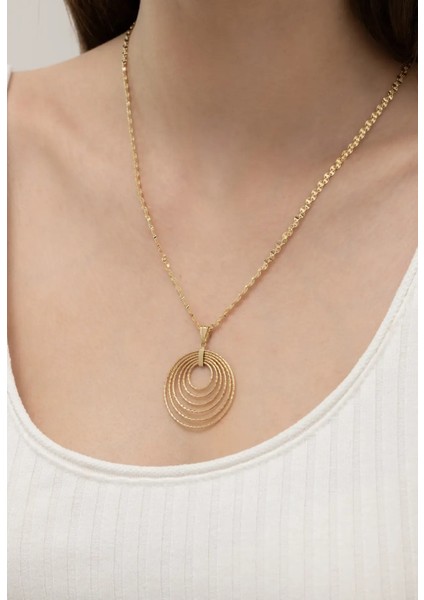 Maze Altın Kolye Ucu modelleri