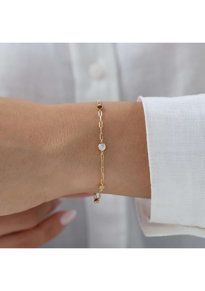 Nisera Idun Ataç Minimal Altın Bileklik
