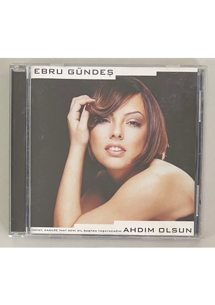 Ebru Gündeş Ahdım Olsun CD (Orijinal 2001 Dönem Baskı Cd)