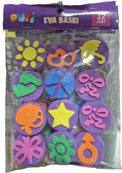 Putı Eva Baskı 12 Lı Paket (12698)