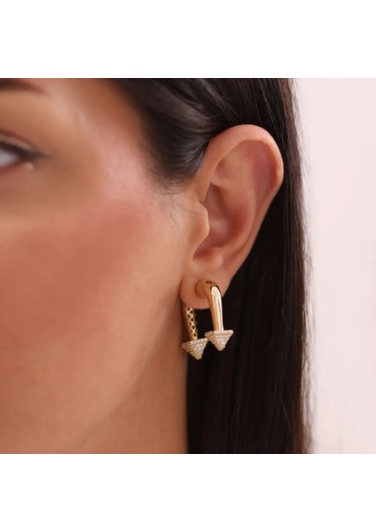 Nisera Etoile Tasarım Altın Küpe fiyatları