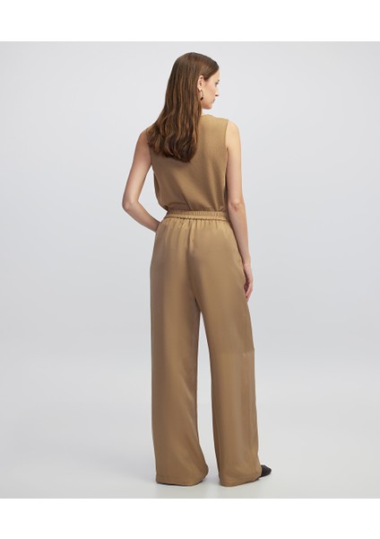 Elastik Bel Viskoz Pantolon IW6250003090003 modelleri