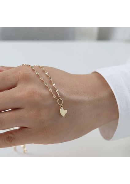 Nisera Kelebek Zincir Kalpli Kolye fırsatları