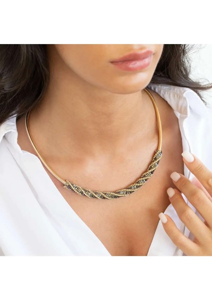 Italyan Altın Dorika Gerdanlık Kolye indirimleri