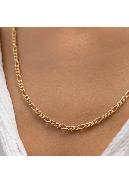 Figaro Unisex Altın Zincir fiyatları