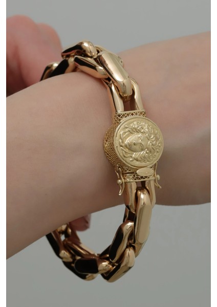 Medusa Altın Bileklik