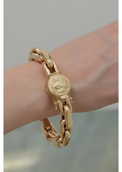 Medusa Altın Bileklik