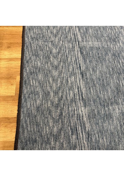 Kilim Mavi Kaymaz Tabanlı Yıkanabilir Düz Renk Kilim modelleri