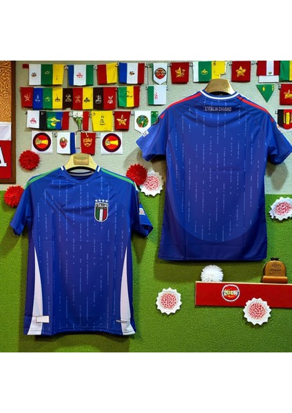 Italya Milli Takım T-Shirt 2024/25 Sezonu Halı Saha Forması