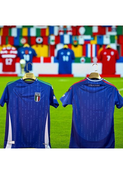 Italya Milli Takım T-Shirt 2024/25 Sezonu Halı Saha Forması fiyatları