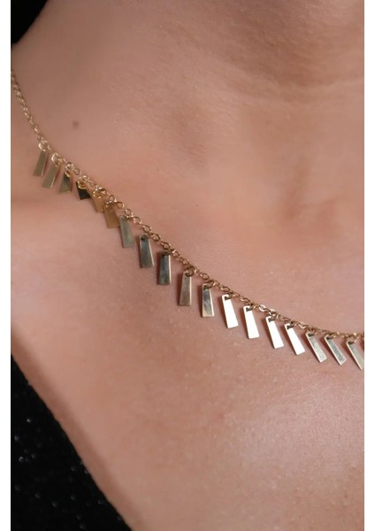 Sallantılı Püsküllü Altın Kolye fiyatları