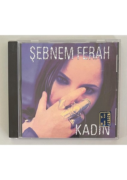 Şebnem Ferah Kadın CD (Orijinal 1996 Dönem Ilk Baskı Cd)