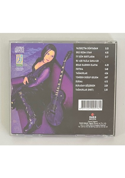 Şebnem Ferah Kadın CD (Orijinal 1996 Dönem Ilk Baskı Cd) modelleri