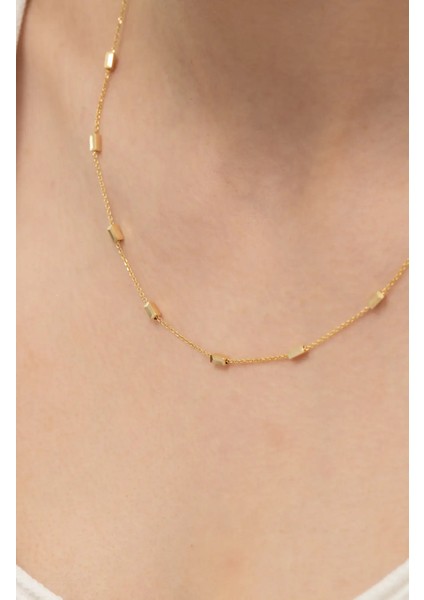 Minimal Küp Altın Zincir fırsatları