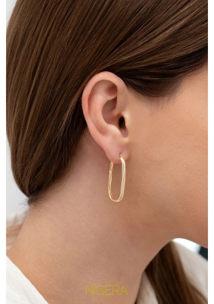 Kalem Detaylı Ataç Halka Altın Küpe fiyatları