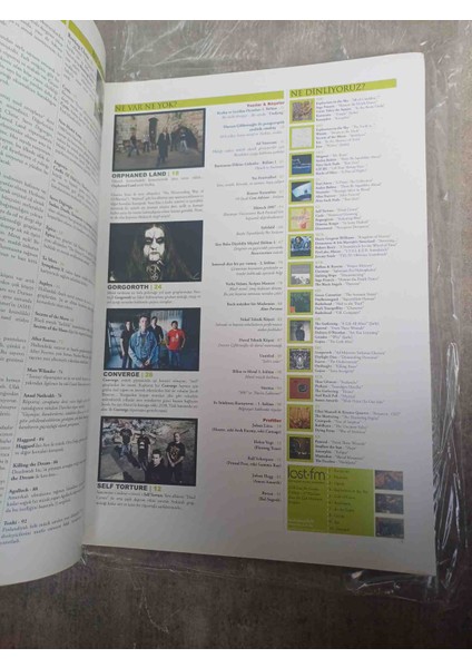 Zor - Sayı : 6 - 2007 2007 Tarihli Zor! Müzik Dergisi 10. Sayısı, Kapakta Rotting Christ ve Diğer Gruplarla. Posterler ve Röportajlar Içerir. fiyatları